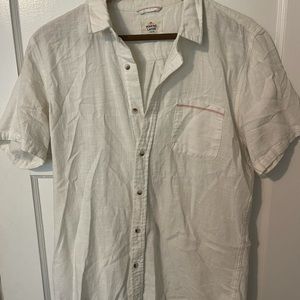 marine layer button down size medium